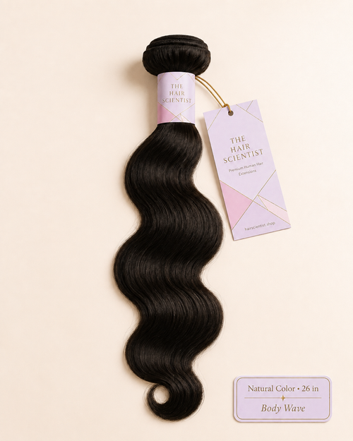 Natural Color Body Wave Human Hair Bundle