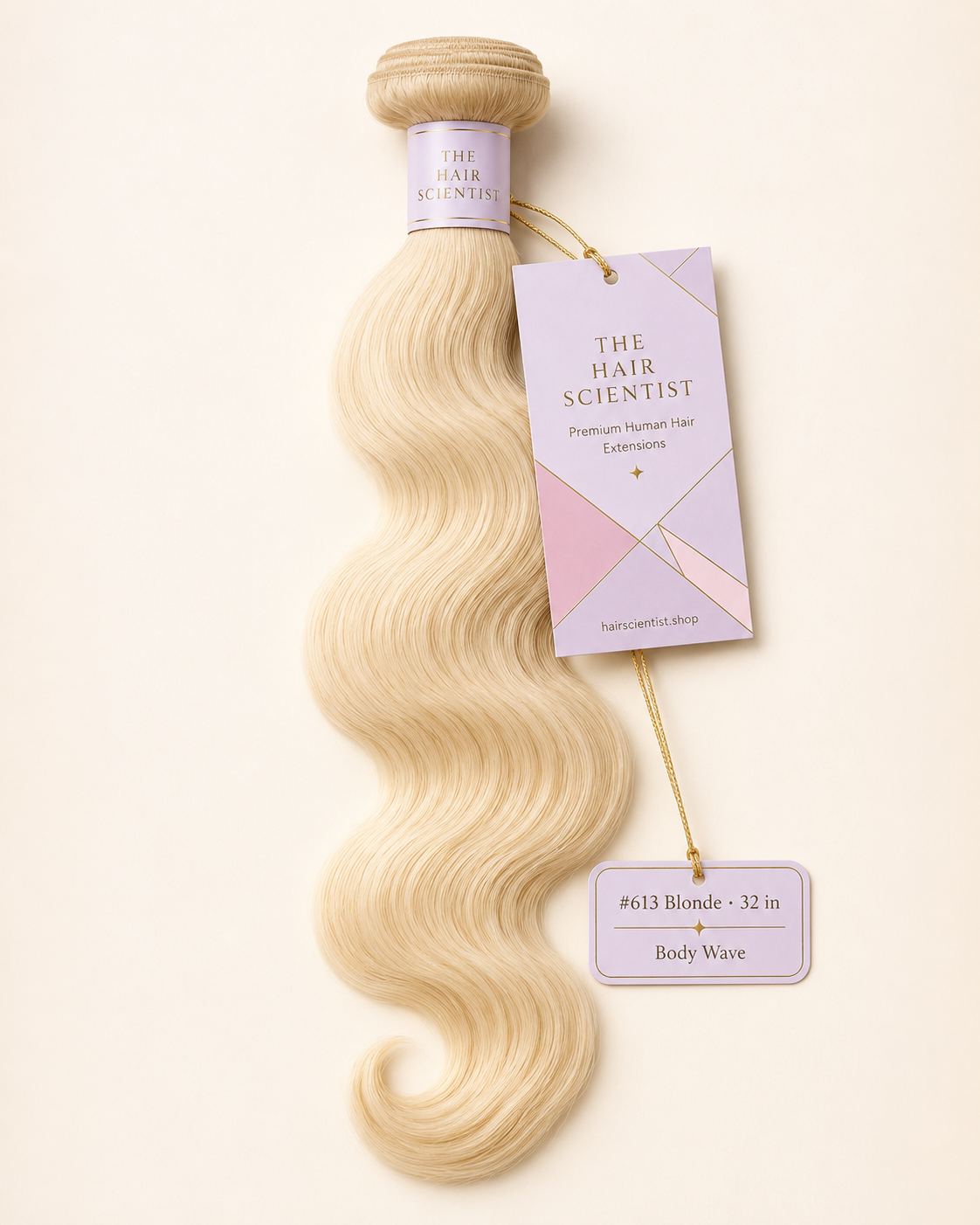 #613 Blonde Body Wave Human Hair Bundle
